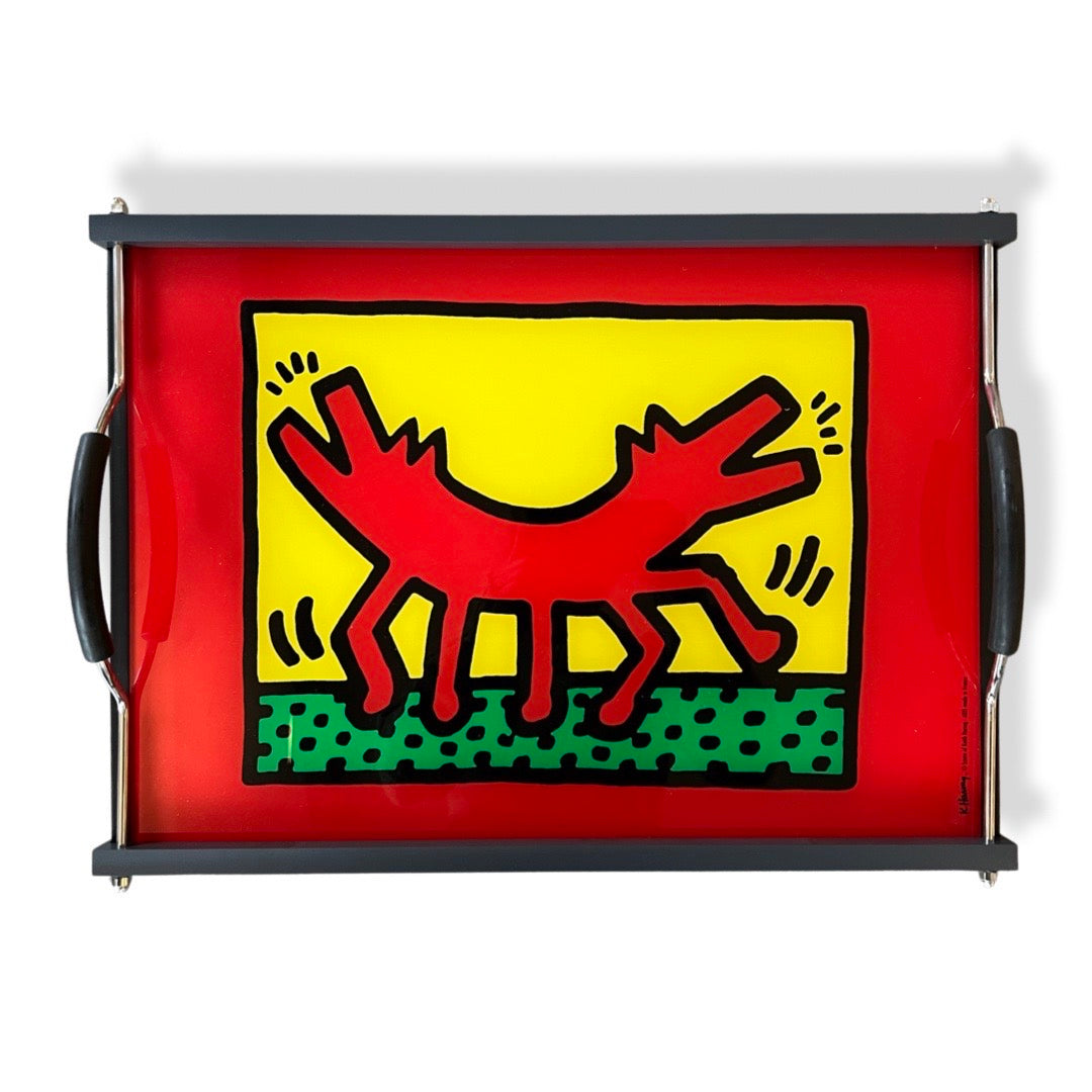 Keith Haring - Handled Serving Tray