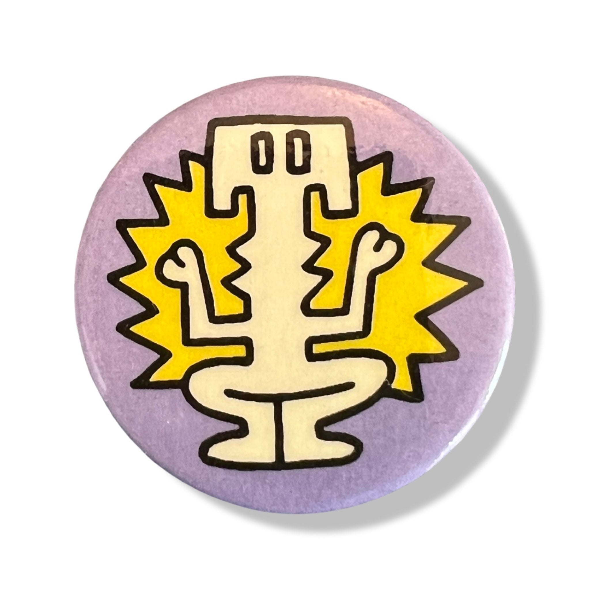 Keith Haring - Original Button from the New York Pop Shop