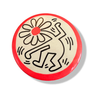 Keith Haring - Original Button from the New York Pop Shop