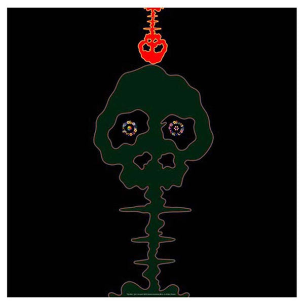 Takashi Murakami - Time Bokan - Black + Moss Green