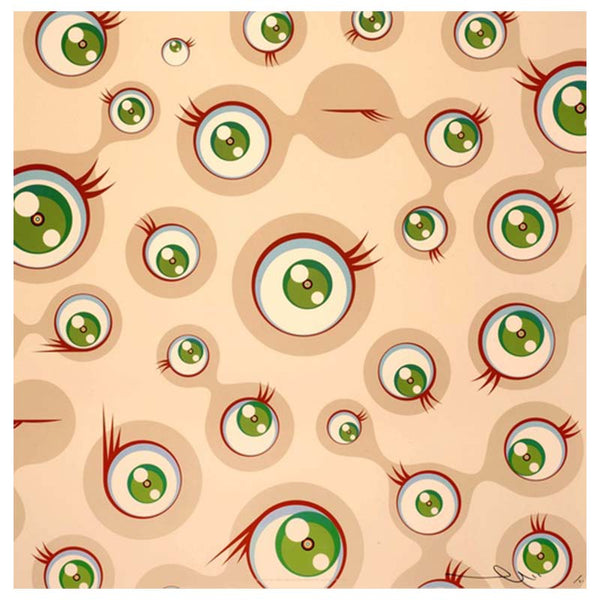 Takashi Murakami - Jellyfish Eyes - Creme
