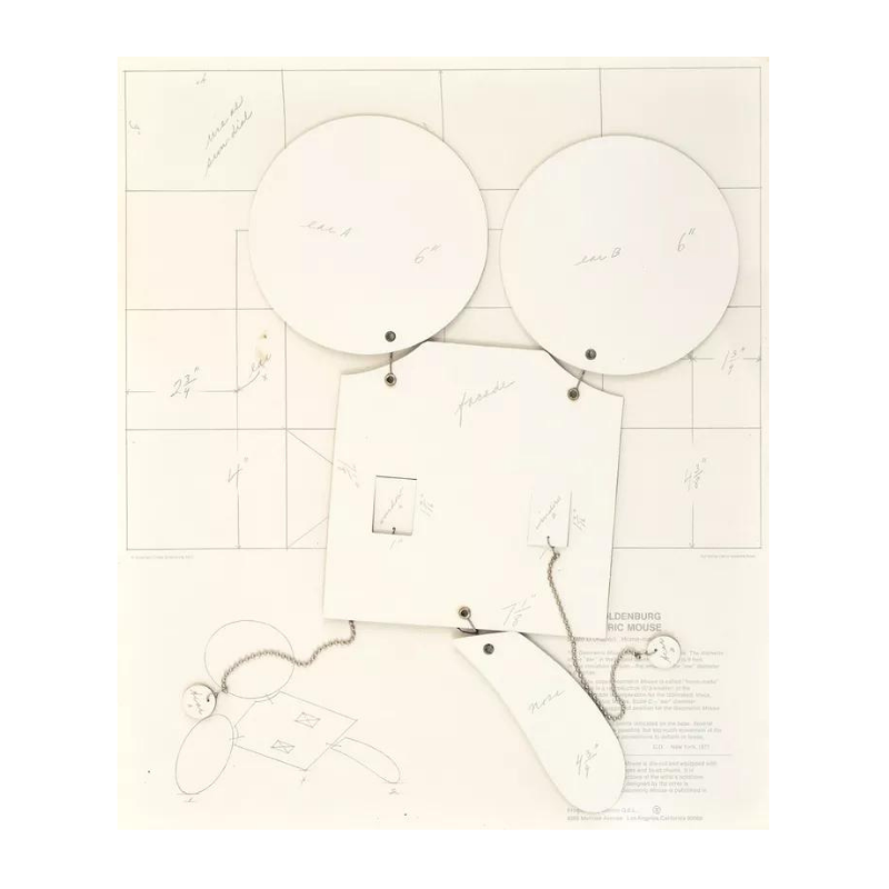 Claes Oldenburg - Geometric Mouse: Scale D